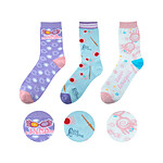 Harry Potter - Pack 3 paires de chaussettes Luna Lovegood