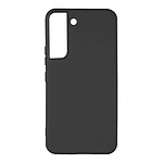 Avizar Coque Samsung Galaxy S22 Silicone Semi-rigide Finition Soft-touch Fine Noir