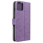 Avizar Étui Mandala Attrape Rêves pour iPhone 11 Portefeuille  Violet