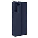 Dux Ducis Housse pour Samsung Galaxy S22 Plus Clapet Porte-carte Fonction Support  bleu