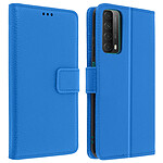 Avizar Housse Huawei P smart 2021 Porte-carte Fonction Support Vidéo - Bleu