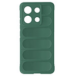 Avizar Coque pour Xiaomi Redmi Note 13 4G Antichoc Silicone Motif texturé 3D Vert Foncé