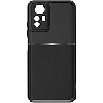 Avizar Coque pour Xiaomi Redmi Note 12S Rigide Contour souple Antichoc Noir