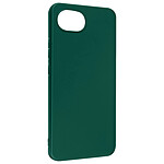 Avizar Coque pour Realme C30 Silicone Flexible Finition Mate Anti-traces  vert foncé