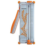 FISKARS Massicot Portable 9893 SureCut 30 cm Orange/argent