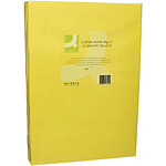 Q-CONNECT Papier couleur multifonction A3 80g/m2 ramette 500 feuilles - Jaune intense