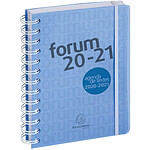 EXACOMPTA Agenda Scolaire Journalier 12x17 Forum Linicolor bleu clair