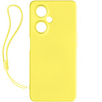 Avizar Coque pour OnePlus Nord CE 3 Lite 5G Silicone Soft Touch Finition Mate Anti-trace  Jaune