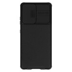 Nillkin Coque pour Samsung S21 Plus Cache Caméra Finition Striée CamShield Pro  Noir