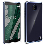 Muvit Pack Protection  pour Nokia 1 Plus Verre Trempé écran avec Coque Souple Transparent