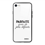 Evetane Coque iPhone 7/8/ iPhone SE 2020/ 2022 Coque Soft Touch Glossy Parfaite Avec De Jolis Défauts Design