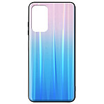 Avizar Coque Xiaomi Redmi 9T et Poco M3 Holographique Brillant Rose et bleu