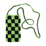 Avizar Sac Bandoulière Vert 100% Fait Main,  Collection Handmade with Love