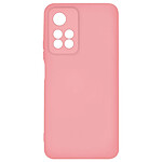 Avizar Coque pour Xiaomi Redmi Note 11 Pro Plus Silicone Semi-rigide Finition Soft-touch Fine  rose