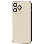 Clappio Châssis iPhone 13 Pro Max avec Vitre arrière de remplacement Beige