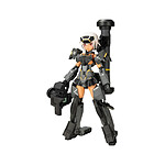 Frame Arms Girl - Figurine Plastic Model Kit Gourai-Kai (Black) with FGM148 Type Anti-Tank Miss