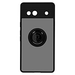 Avizar Coque pour Google Pixel 7a Bi-matière Bague Métallique Support Vidéo  Noir