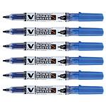 PILOT Marqueur tableau blanc V BOARD MASTER S Ultra Fine Bleu x 6