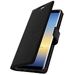 Avizar Etui folio Noir Éco-cuir pour Samsung Galaxy Note 8