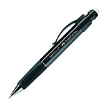 FABER-CASTELL Porte-mine GRIP PLUS 1307 noir métallique mine de 0,7mm