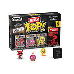 Five Nights at Freddy's - Pack 4 figurines Bitty POP! Foxy 2,5 cm