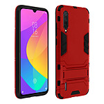 Avizar Coque Xiaomi Mi 9 Lite Protection Hybride Antichoc Support Vidéo rouge