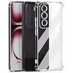 Avizar Coque pour Oppo Reno 12 Pro Antichoc Flexible Coins renforcés Transparent