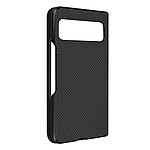 Avizar Coque pour Google Pixel Fold Style carbone Conception 2 parties  Noir