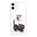 Evetane Coque iPhone 12 mini 360 intégrale transparente Motif Chuis pas du matin Tendance