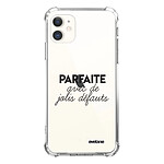 Evetane Coque iPhone 11 anti-choc souple angles renforcés transparente Motif Parfaite Avec De Jolis Défauts