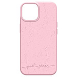 Just Green Coque pour iPhone 13 Mini Recyclable  Rose