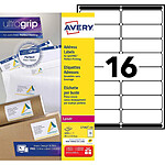 AVERY Boîte de 4000 étiquettes laser Blanc 99,1X33,9 L7162-250