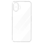 Avizar Coque pour Nothing Phone 2 Caméra Protégée Silicone Fin Transparent