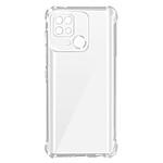 Avizar Coque pour Xiaomi Redmi 10C Silicone Gel Coins Renforcés  Transparent