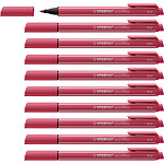 STABILO Stylo-feutre pointMax, rouge grenadine x 10