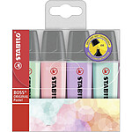 STABILO Etui de 4 surligneurs STABILO BOSS ORIGINAL Pastel Assortis x 5