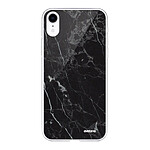 Evetane Coque iPhone Xr 360 intégrale transparente Motif Marbre noir Tendance