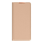 Dux Ducis Housse pour Samsung Galaxy S21 Ultra Étui Porte-carte Fonction Support Vidéo  Rose champagne