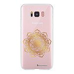 LaCoqueFrançaise Coque Samsung Galaxy S8 360 intégrale transparente Motif Mandala Or Tendance