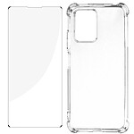 Avizar Pack Protection pour Xiaomi Poco X4 GT Coque Renforcée + Verre Trempé  Transparent