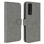 Avizar Étui Huawei P smart 2021 Protection avec Porte-carte Fonction Support Gris