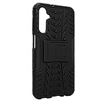 Avizar Coque pour Samsung Galaxy A24 Bi-matière Antichoc Béquille Support Vidéo  Noir