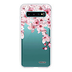 Evetane Coque Samsung Galaxy S10 360 intégrale transparente Motif Cerisier Tendance