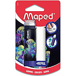 MAPED Gomme blanche Rétractable Deepsea Paradise + 1 Recharge