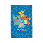 Pokémon - Couverture polaire Starter Pokemon 130 x 160 cm