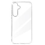 Avizar Coque pour Samsung Galaxy A55 Silicone Flexible Fin Bords Surélevés Transparent