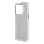 Avizar Coque pour Oneplus 10T Silicone Gel Flexible Fine et Légère blanc translucide