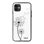 Evetane Coque iPhone 11 Coque Soft Touch Glossy Pissenlit Design