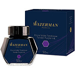 WATERMAN Flacon d'encre 50ml Encre Stylo Plume Violet tendresse