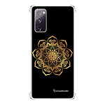 LaCoqueFrançaise Coque Samsung Galaxy S20 FE anti-choc souple angles renforcés transparente Motif Mandala Or